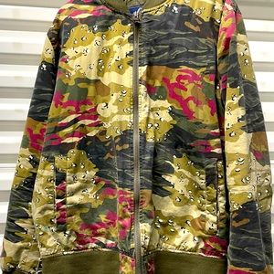 American Rag Fatigue Bomber Jacket